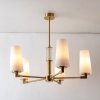 Lampa wisząca 1244 VINCENZA Mosiądz Elegancki Żyrandol Zuma Line